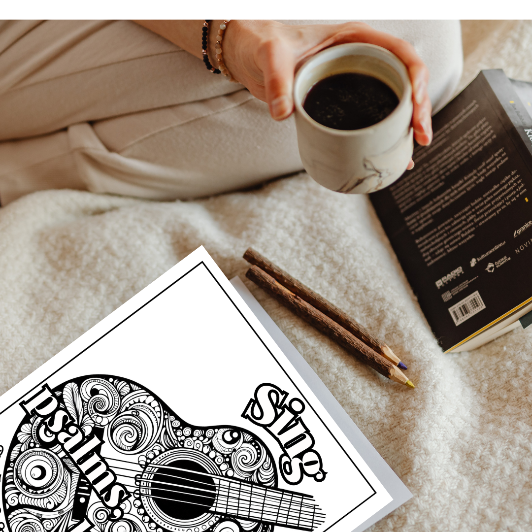 Melodies of Peace Coloring Page Set
